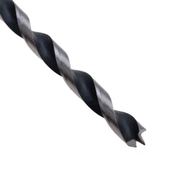 6mm x 93mm Bohrer - Scharfe Zentrierbohrer mit Brad-Point und Spiralbohrer zum Bohren von Holz, Kunststoff, Gummi, Heimwerkerbedarf - hergestellt aus Kohlenstoffstahl