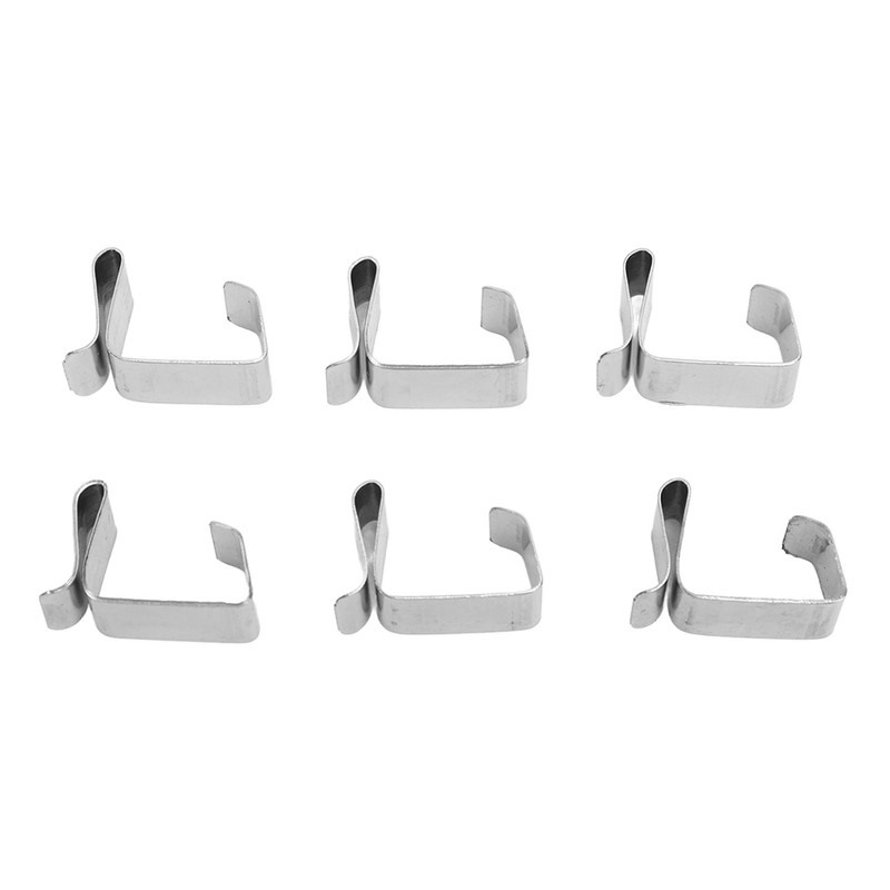 50Pcs Metal Christmas Lights Gutter Hooks Stainless Steel Christmas Lights