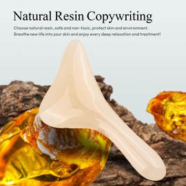 GEN'C BÉAUTY Gua Sha Scraping Massage Tool, Handheld Guasha Board for Face & Body, Relaxing Muscle Massage, Traditional Skincare Tool (02)