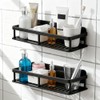 BIUFANTASI 2pc Wall Mounted Floating Shelf, Detachable Storage Rack,No Drill