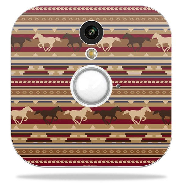 MightySkins Skin Compatible with Blink Home Security Camera - Western