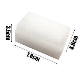 2 Pcs Plastic Body Touch Brush Surgical Hands Scrub Brushes Baby Hair Scalp Brush for Occupational Therapy Calming