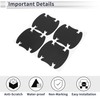 RATCHROLL 4 Pcs Universal Car Door Handle Cup Cover Adhesion