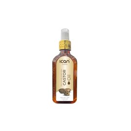 ICan London Hair and Skin Care Oil, Pure and Natural, 150 ml (150ml, Castor oil)