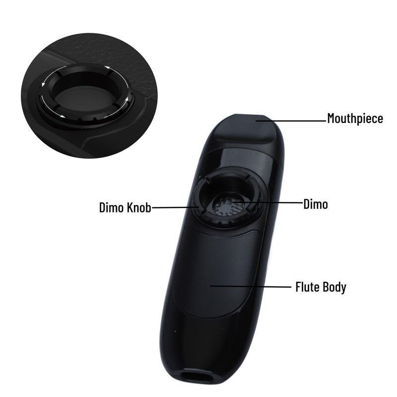 Electric Kazoo 11cm Professional Resin Metal Kazoo Set with Recorder
