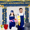SmoothNovelty 3 Pcs Happy Housekeeping Week Banner We Appreciate Thank