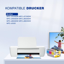 KINGWAY LC3219XL Cartridges Compatible with Brother LC3219XL LC3217 LC3219 XL Printer Cartridges for Brother MFC-J5330DW Cartridges for MFC-J5335DW MFC-J5730DW MFC-J6930DW MFC-J6530DW MFC-J6930DW