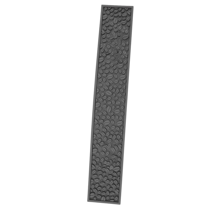 Coffee Bar Mat PVC Silicone Non Slip Rectangular Heat Resistant