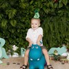 HODIHIWI Dinosaur 5th Birthday Hat Green Dino Theme First Party