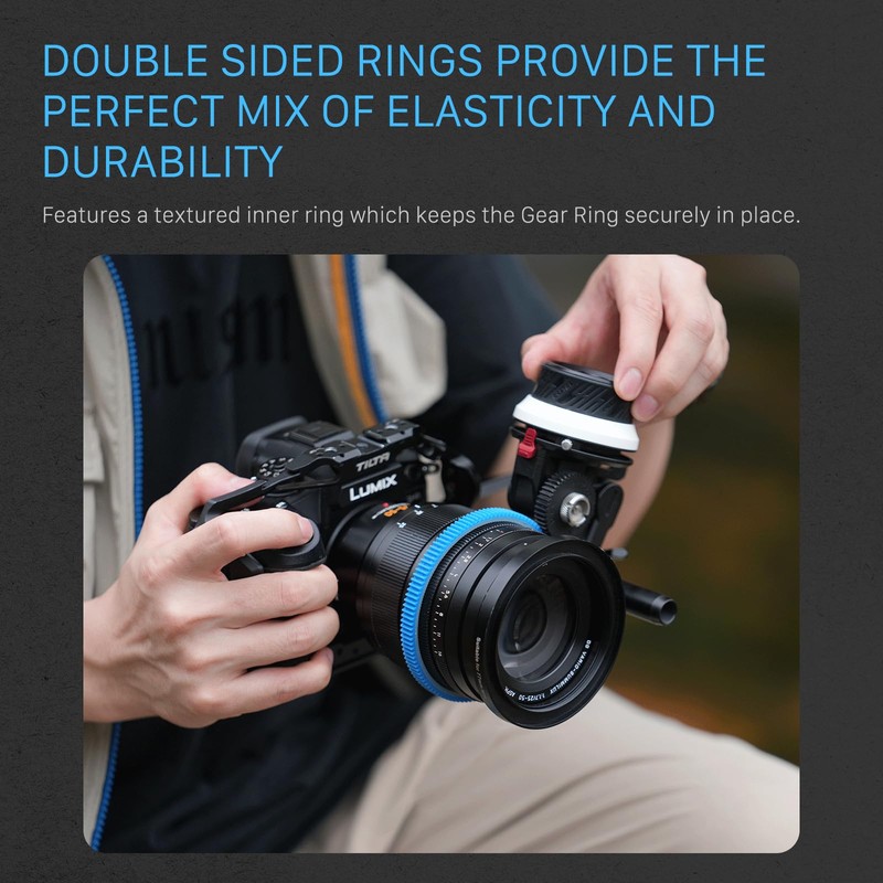 TILTA Universal Focus Gear Ring for Wireless or Mechanical Follow