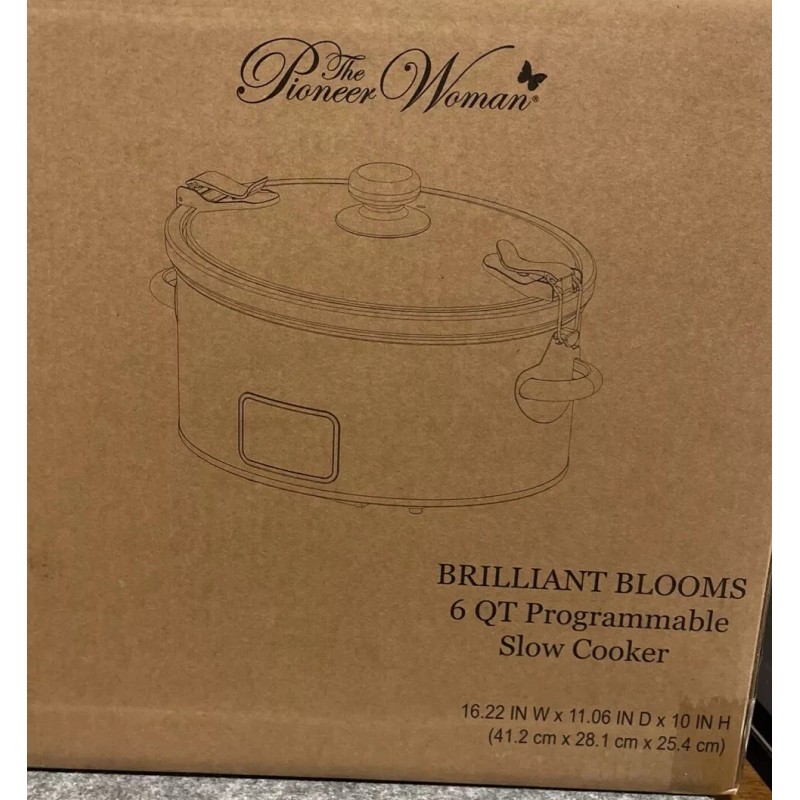 Pioneer Woman The Pioneer Woman 6 Qt Digital Slow Cooker