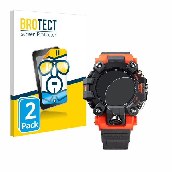 BROTECT (Pack of 2 Screen Protectors for Casio G-Shock GW-9500
