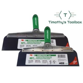 USG Sheetrock Drywall Offset Taping Knife Combo - 10" & 12" Blue Steel