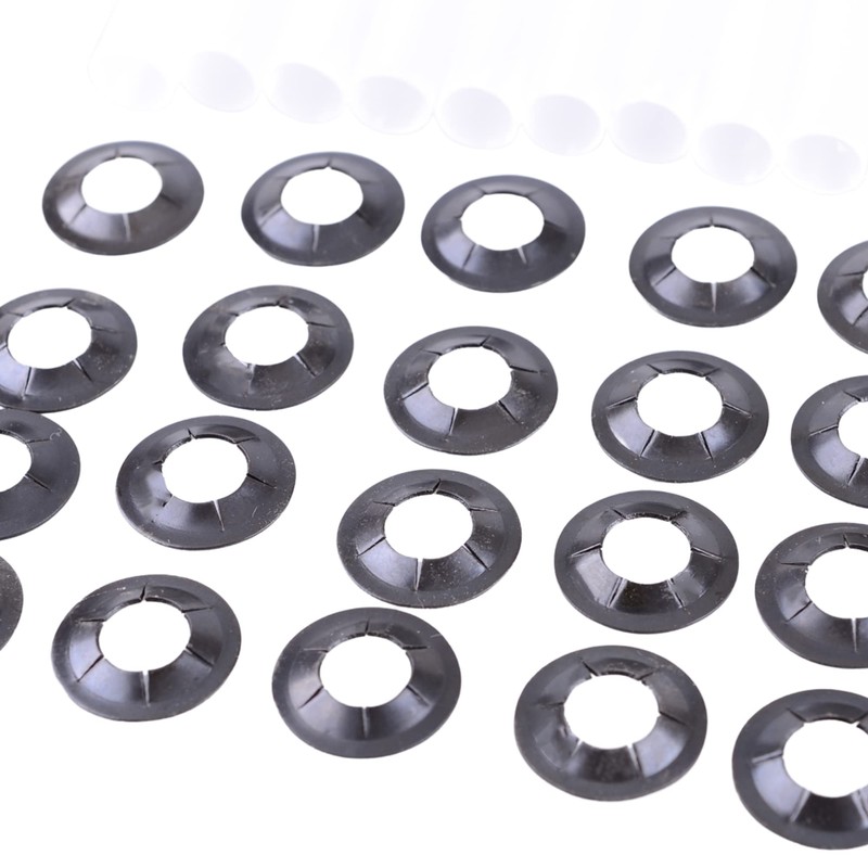 Luckmart 80MM Garage Door Hinge Quiet Sleeves 20PCS Roller Shaft