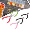 5Pcs Pliers Kit Diagonal Flat Nosed Bail Making Jewelry Pliers