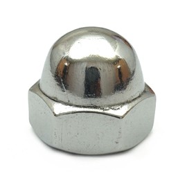 MonsterBolts - #12-24 Acorn Nuts, Stainless Steel, 10 Pack