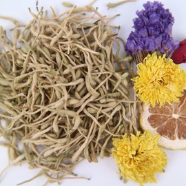 Elitea 3oz Honeysuckle Tea Wild Lonicera Japonica Loose Buds Dried Flower Herbal Tea Jin Yin Hua 100% Natural