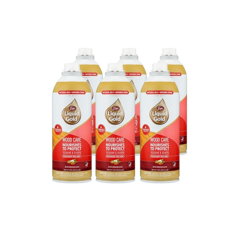 Scott's Liquid Gold Pourable Wood Cleaner and Polish (Non-Aerosol), 14