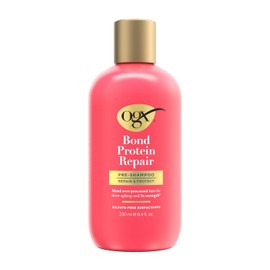 OGX, Pre-Shampoo, BOND REPAIR, Repara y Fortalece el Cabello, Protege Contra el Frizz y Mantiene el Cabello Brillante
