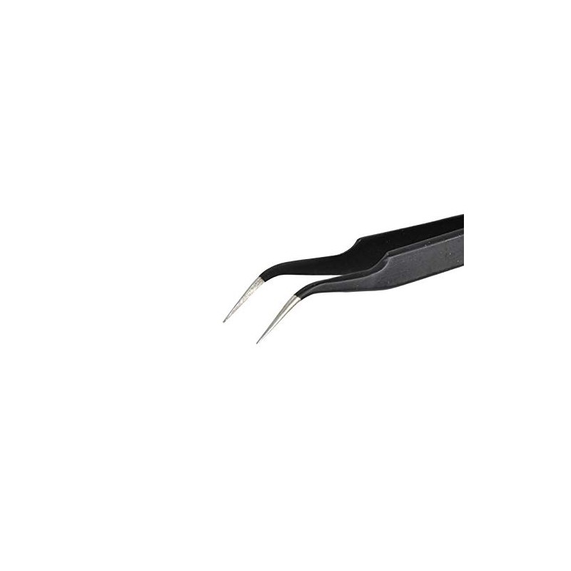 Vetus TS-15 ESD Precision Tweezers Anti Static Curved Tweezers for