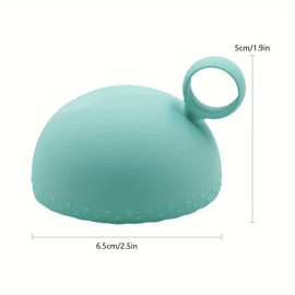 Silicone Makeup Brush Cleaning Bowl, 1 Count Makeup Brush Drying Holder, Makeup Brush Cleaning Tool, Cosmetic Brush Cleaning Bowl, Christmas Gift - Color: Pink, net weight: 31g