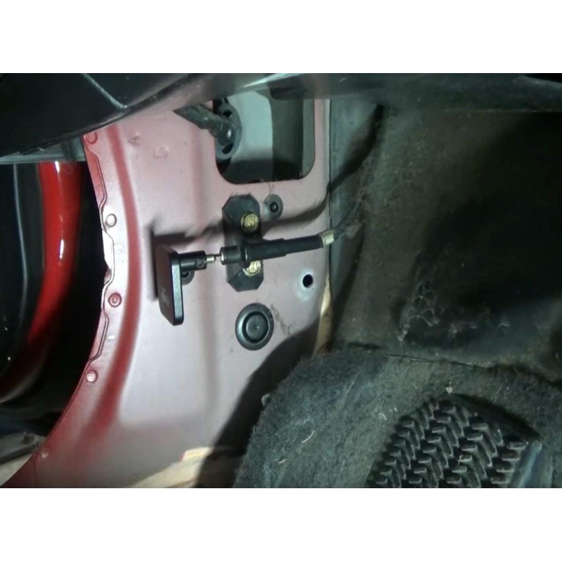 Hood Latch Release Handle Cable Repair Kit Billet Aluminum Replacement