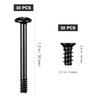 60pcs Computer Case Fan Screws Kit, PC Fan Screws Chassis