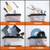 FRETONBA Tool Bag, Small Size, Waterproof, Tool Holder, Transparent Window,
