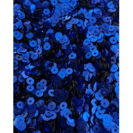 2mm Round AB Translucent Metallic Opaque Craft Sew on Sequins Assorted Colours (Royal Blue)