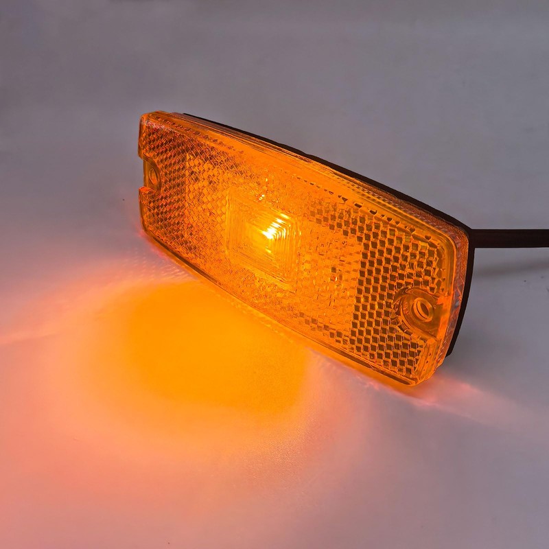 AOJO Yellow Side Marker Light LED 12 V 24 V,