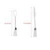 ArrErr 8 Pack Sewing Machine Cleaning Brushes with Nylon Bristles