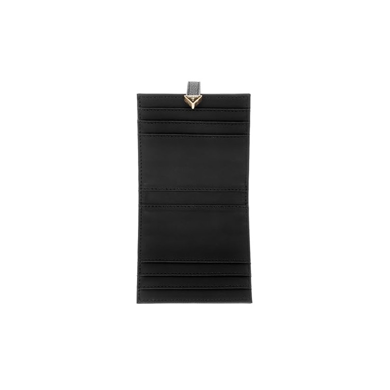 GUESS Laurel II Tab Card Case, Black