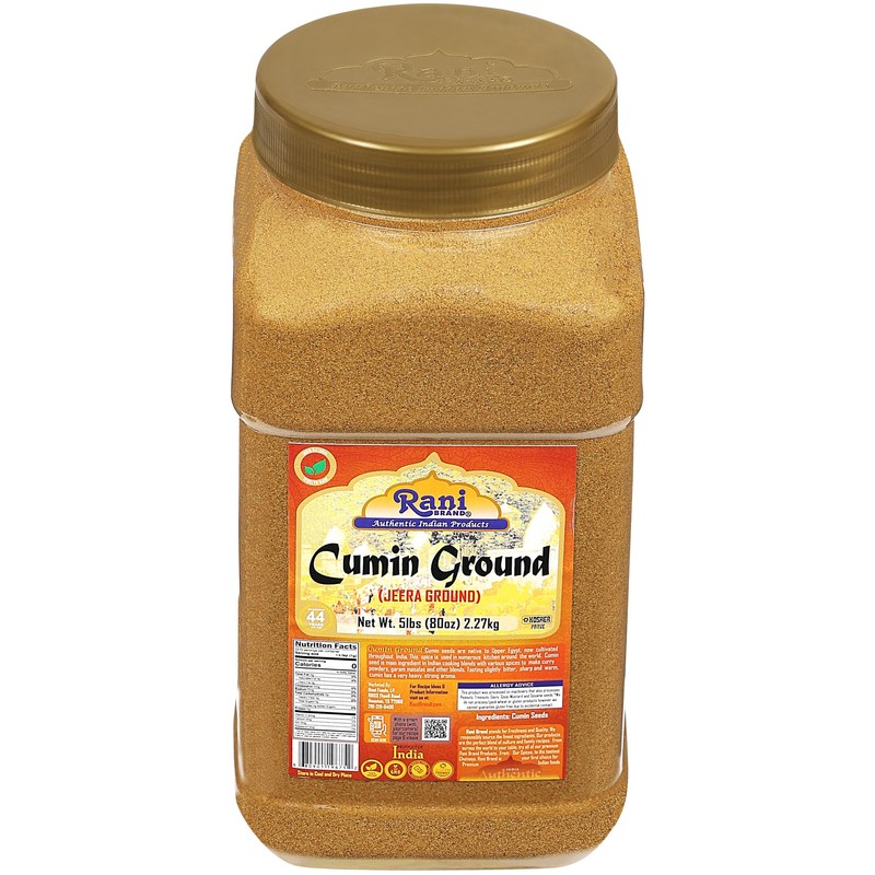 Rani Cumin (Jeera) Powder Spice 80oz (5lbs) 2.27kg Bulk PET