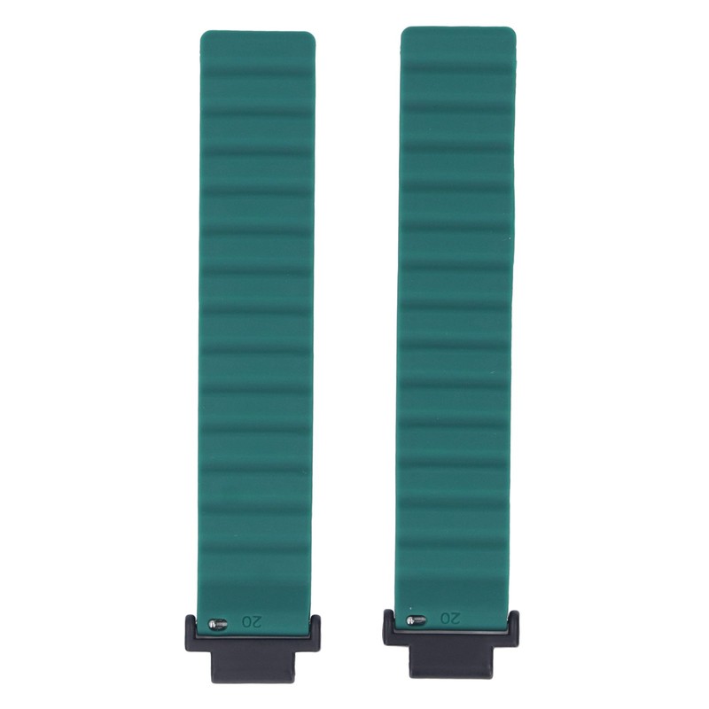 Magnetic Silicone Watch Strap Adjustable Silicone Bracelet Replacement Watchband for