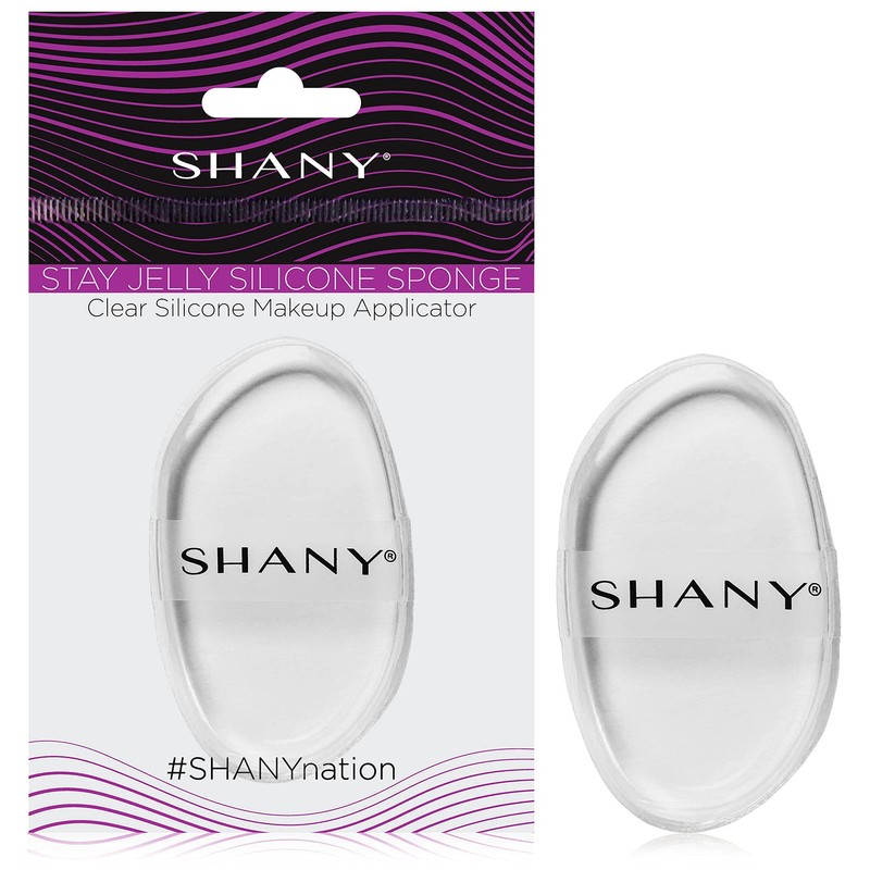 SHANY Stay Jelly Silicone Sponge - Clear & Non-Absorbent Makeup