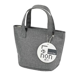 Pearl Metal D-6710 Lennon Lunch Bag, Gray