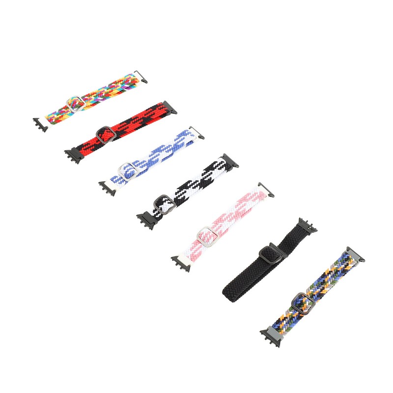 7 Packs Replacement Nylon Watch Band Elastic Braided Sport Watch