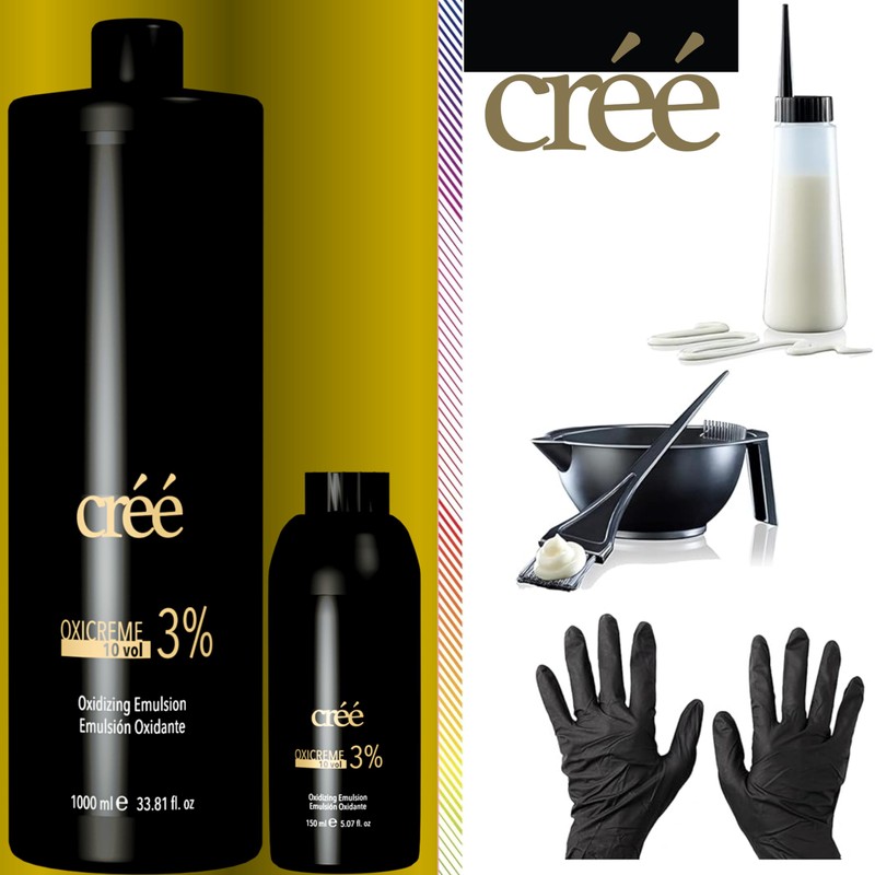 Créé Professional Oxicreme Peroxide Developer Series (40 Volume, 1000 ml)