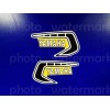 Orafol 1981 Yamaha YZ60 2pc perforated tank graphics 81' decals