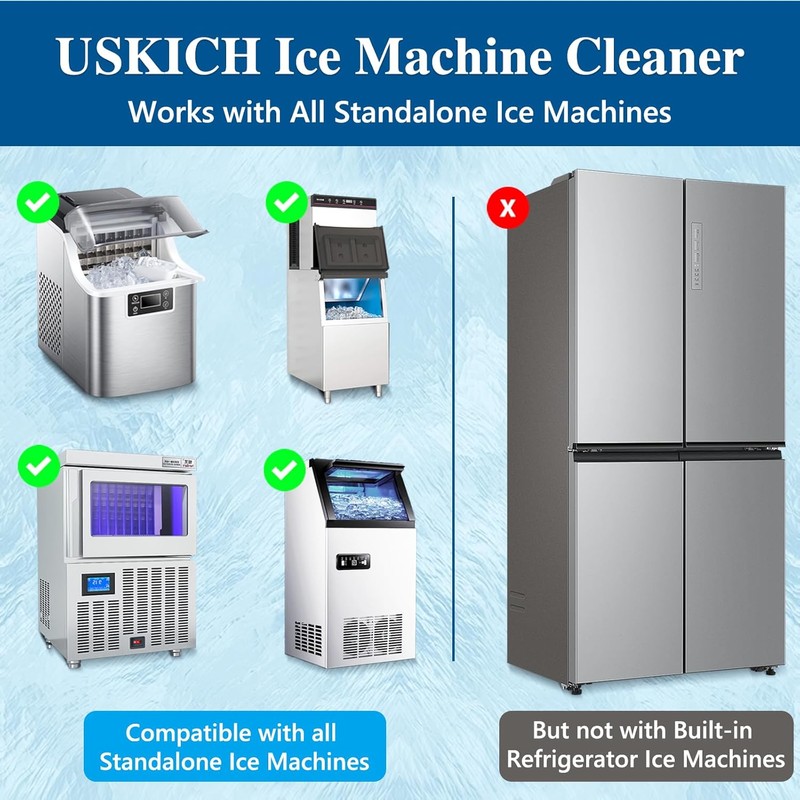 Ice Machine Cleaner Descaler Tablets-36Pack Ice Maker Cleaner Compatible with