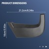 2PCS Rear Pillar Molding Exterior Trim fits Civic 2012 2013