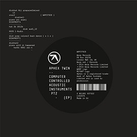 Computer Controlled Acoustic Instruments pt 2 EP by APHEX TWIN [Vinyl]