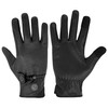 Leather Western Riding Gloves, Soft Goat Leather, Pull On with