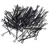 HAARallerliebst Hair Clips (Black, Pack of 50, 5 cm) with