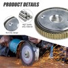 Pack of 2 Quick Release Nuts M14 for Angle Grinder