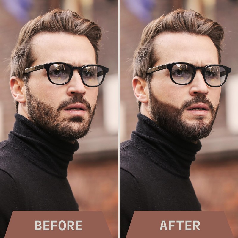 Striking Viking Beard Pencil & Bristle Brush for Men -