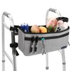 ZHCHG Walker Basket for Seniors, Walker Accessories, Folding Walker Bag