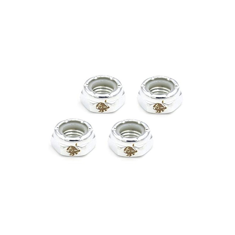 Axle Nut Set for Skateboard & Longboard Trucks Hardware Self-Locking
