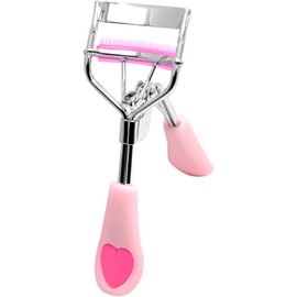 Eyelash Curlers, Eyelash Extension Kit Women Wide Angle Eyelash Carbon Steel Brush Comb Curler Make Up Cosmetics Tool for Women and Girls, Pink