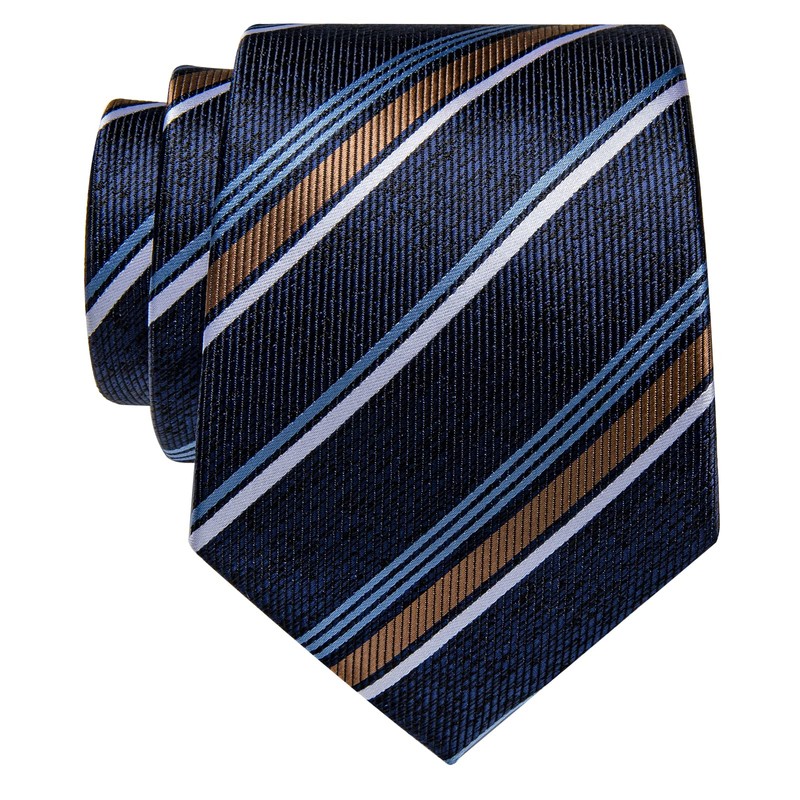 YourTies - Corbatas a rayas para hombre, corbata de seda